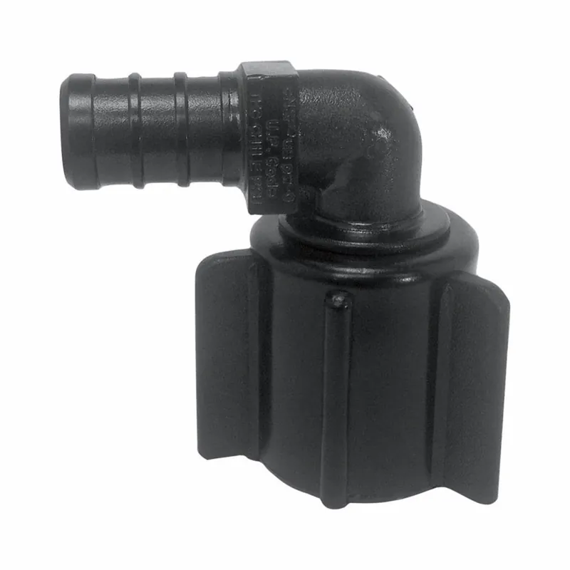 Ecopoly 1/2 In. Pex Barb X 1/2 In. D Fpt Swivel Elbow - Model 32814