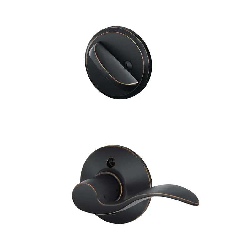 Modern Aged Bronze Right Handed Handleset F59acc716rh