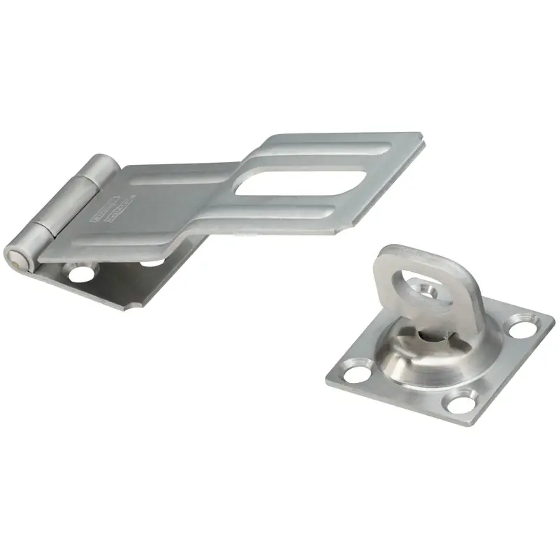 National Hardware Stainless Steel 4-1/2 In. L Safety Hasp 1 Pk