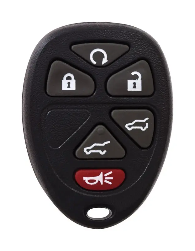 Self Programmable Keyless Remote Gm008d For Gm Vehicles With 6 Buttons