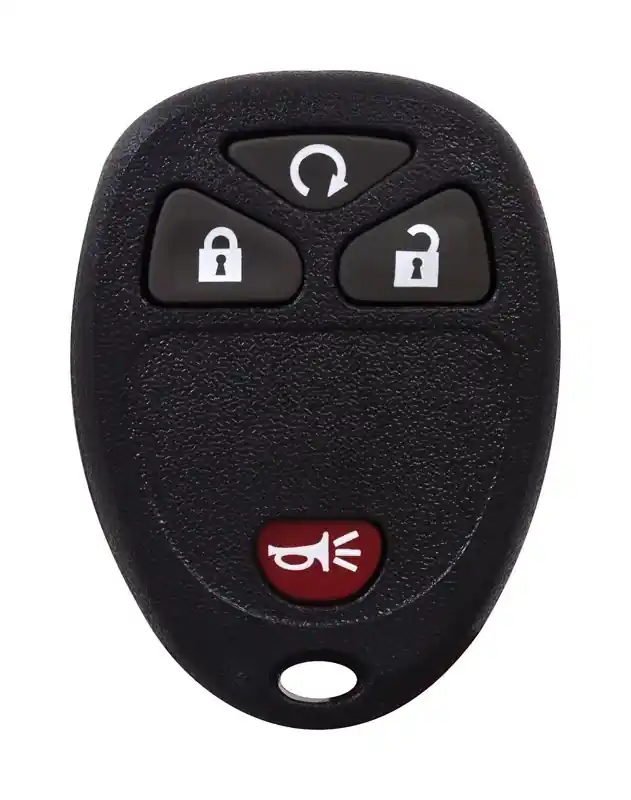 Automotive Replacement Key Renewal Kit For Gm Ouc60221/ouc60270 4-button Case