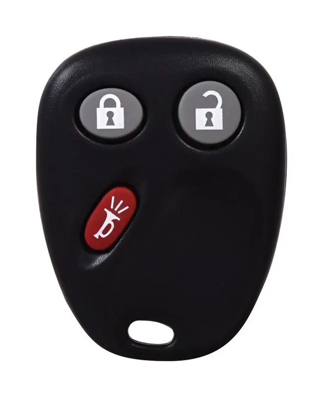 Renewal Kit For Gm Lhj011 3-button Automotive Key Case & Button Pad