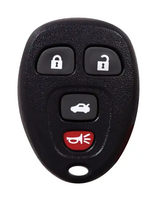Automotive Replacement Key Renewal Kit For Gm Ouc60221/ouc60270 4-button Case