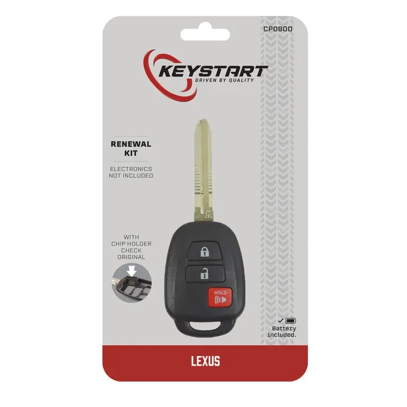 Renewal Kit Advanced Remote Automotive Replacement Key Cp080 Double For Toyota