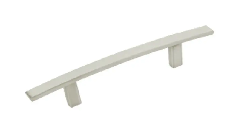 Amerock Cyprus Contemporary Arch Cabinet Pull 3-3/4 In. Satin Nickel Silver 1 Pk