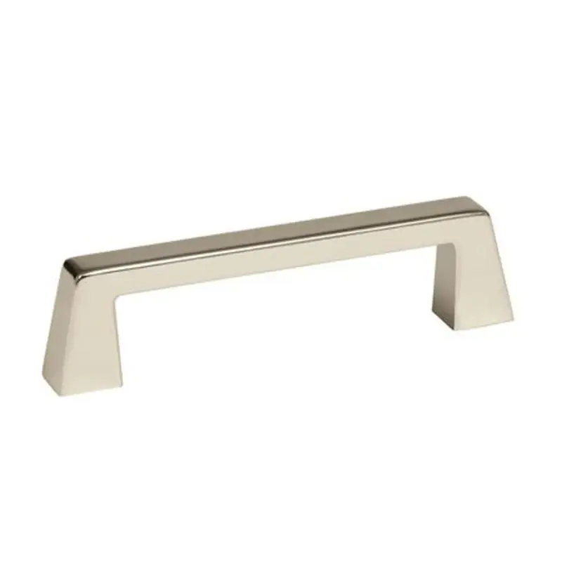 Amerock Blackrock Transitional Arch Cabinet Pull 3-3/4 In. Polished Nickel Silver 1 Pk