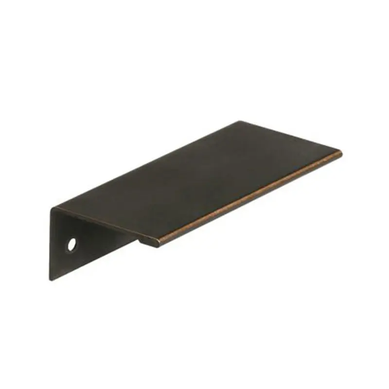 Amerock Edge Pulls Contemporary Edge Pull 3 In. Oil Rubbed Bronze Brown 1 Pk