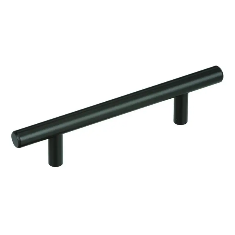 Amerock Contemporary Bar Bar Pull 3-3/4 In. Black Bronze Black 1 Pk