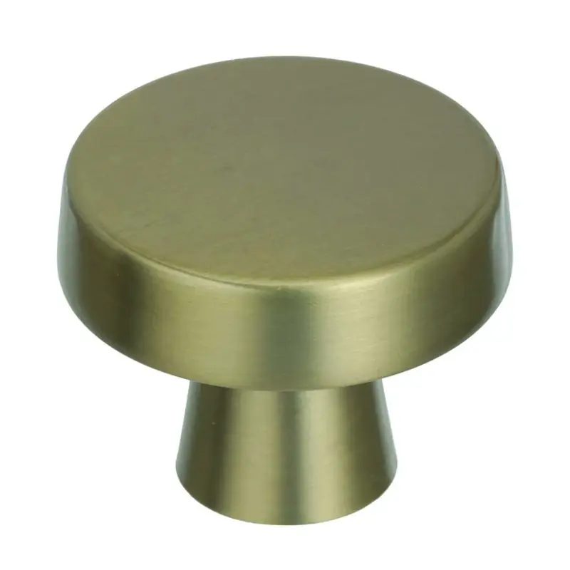 Amerock Blackrock Collection Oblong Cabinet Knob 1-5/8 In. D 1-5/16 In. 1 Pk