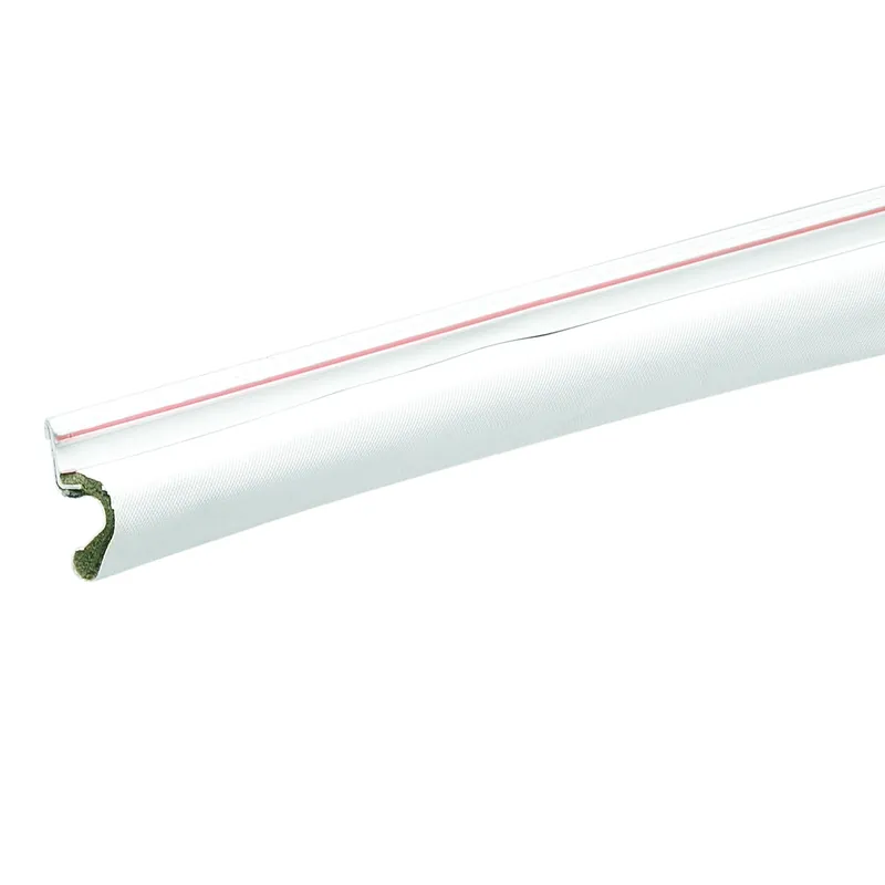 White Door Seal For Kerfed Millwork Doors, 1 In. X 7 Ft.