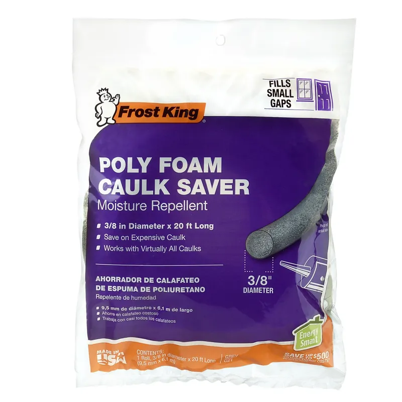 Caulk Saver, 3/8 In. Diam X 20 Ft.