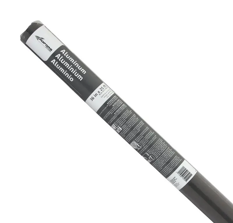 36 In. X 25 Ft. Charcoal Aluminum Insect Window Screen