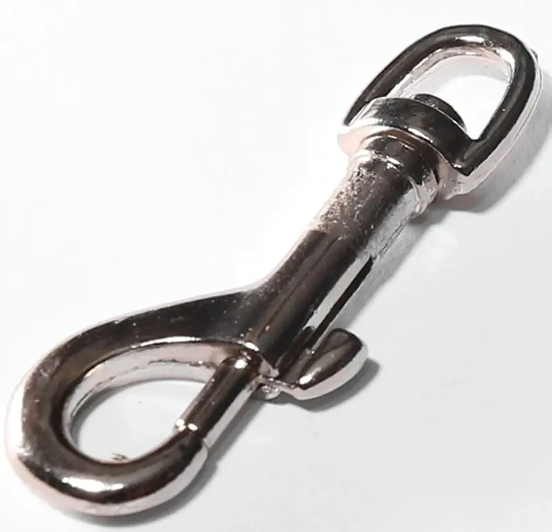 Nickel-plated Zinc Bolt Snap 3/8 In. Diameter X 3 In. Length 50 Lb Working Load