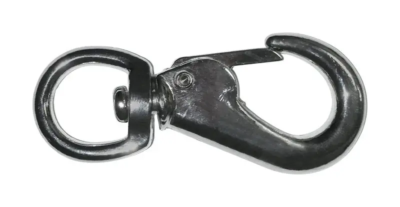 3/4 In. Diameter X 3-3/8 In. Length Nickel-plated Steel Bolt Snap 70 Lb