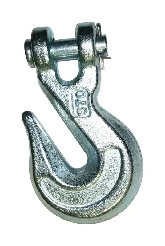 4 In. Clevis Grab Hook 4700 Lb Working Load Steel Galvanized Finish