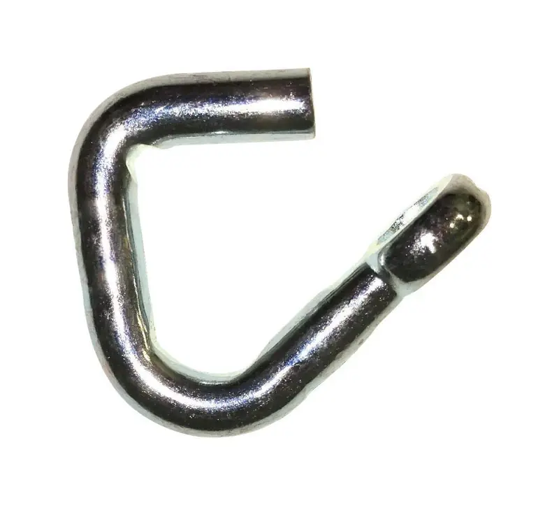 Baron Large Zinc-Plated Silver Steel 3/8 In. L Hook 1900 Lb 1 Pk