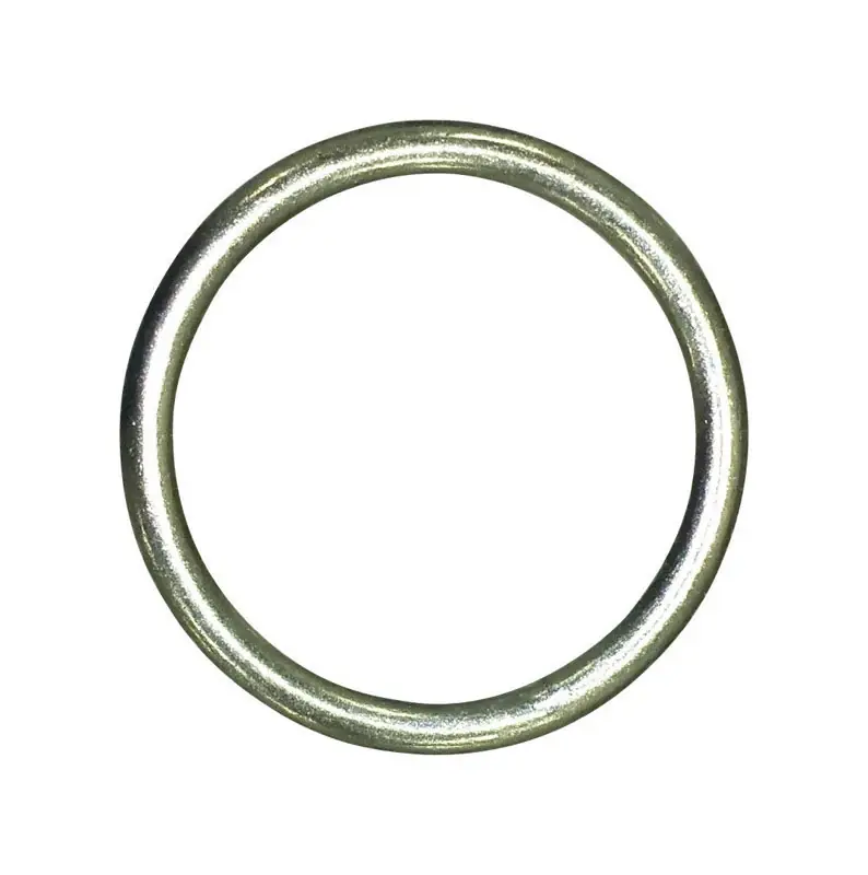 Baron Jumbo Nickel Plated Silver Steel 1 1/4 In. L Ring 1 Pk