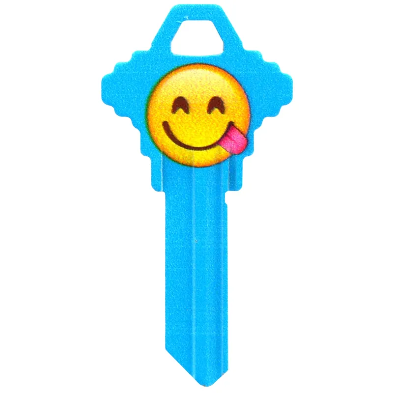 HILLMAN Wackey Emoji House/Office Universal Key Blank Single