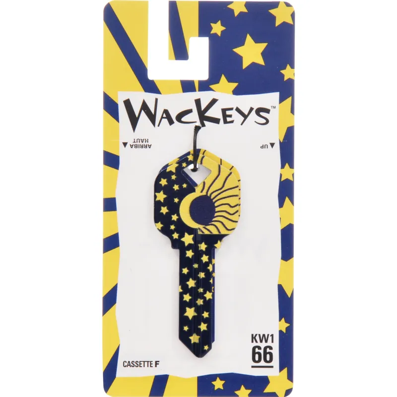 HILLMAN Wackey Sun & Moon House/Office Universal Key Blank Single