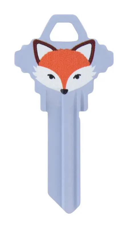 Wackey Fox Universal Key Blank For House/office - Single Sided Brass