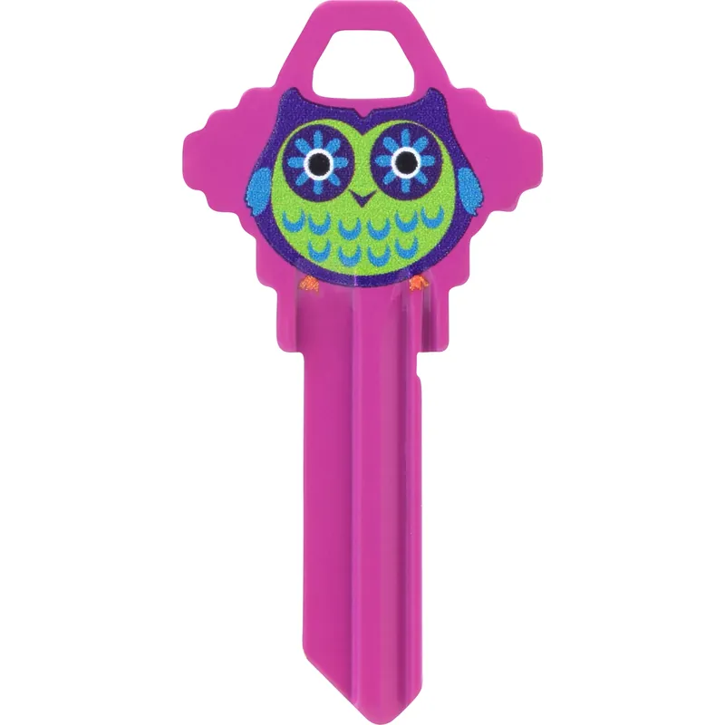 Wackey Owl Universal Key Blank For House/office - Single Sided Design