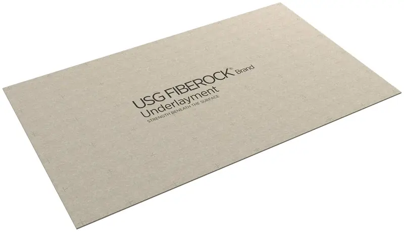 Fiberock 0.25 In. H X 48 In. W X 48 In. D Medium Density Fiberboard