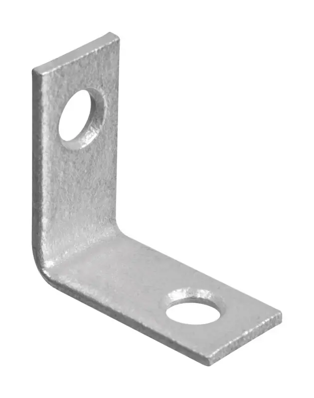 National Hardware 1 In. H X 0.5 In. W X 0.07 In. D Galvanized Steel Inside Corner Brace