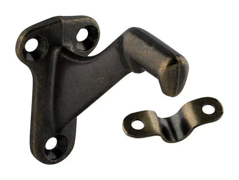 National Hardware Brown Aluminum Handrail Bracket