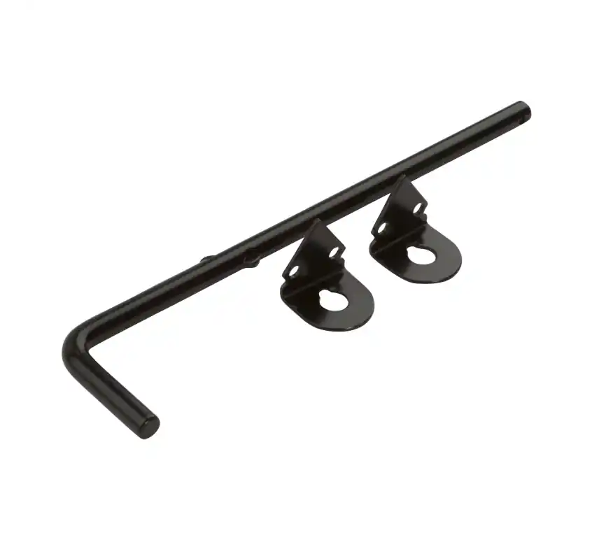 National Hardware 12 In. L Black Steel Cane Bolt 1 Pk