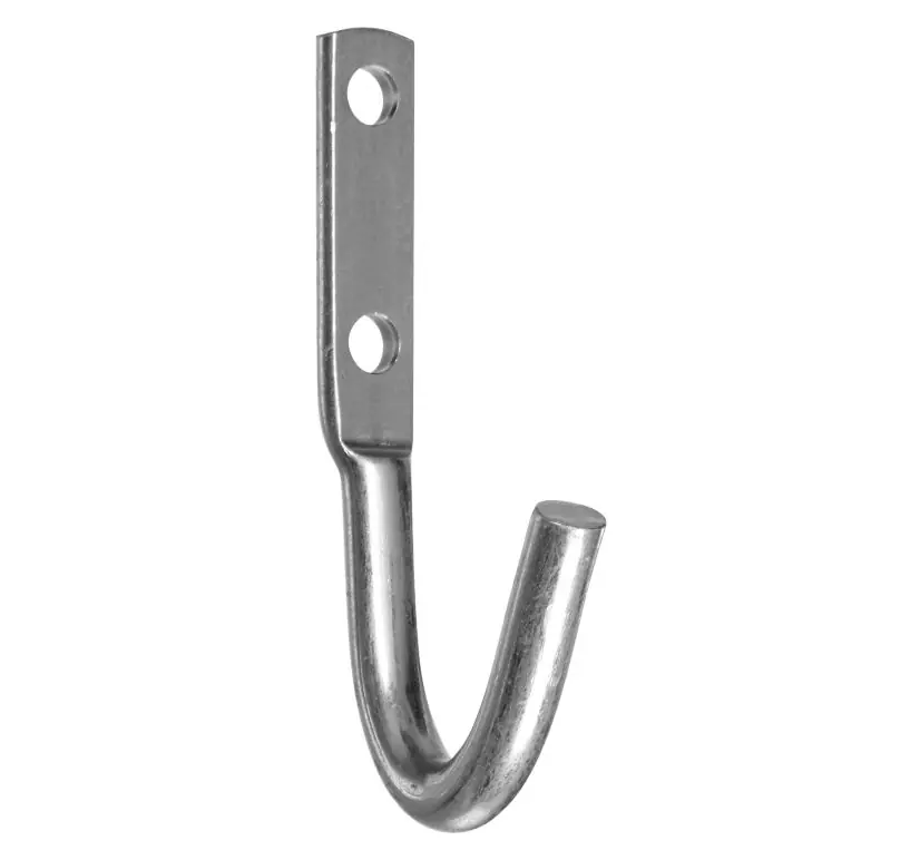 National Hardware Zinc-Plated Silver Steel 3.5 In. L Rope/Tarp Hook 180 Lb 1 Pk