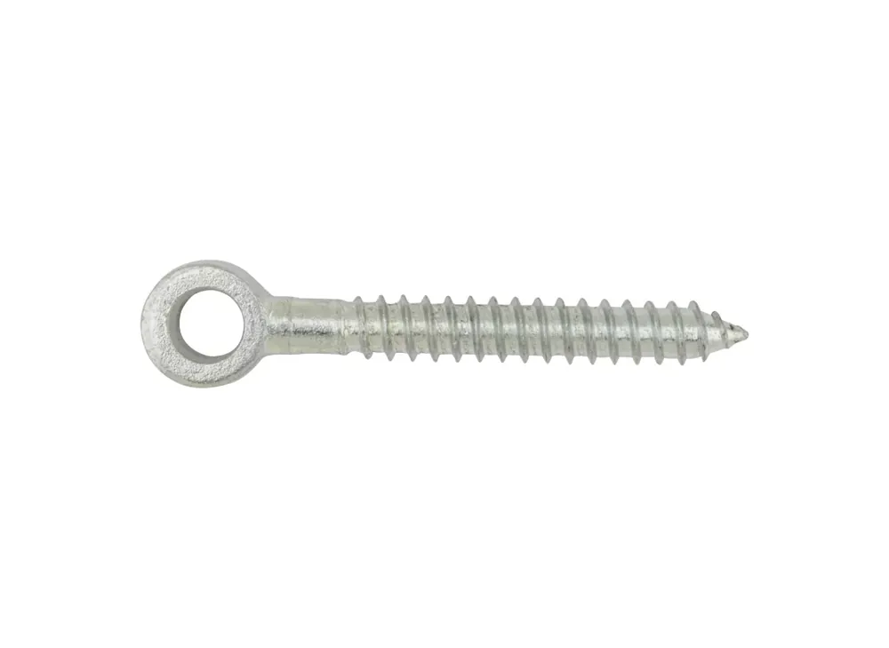 National Hardware 1 In. D X 4 In. L Zinc-Plated Steel Screw Eye 150 Lb 1 Pk