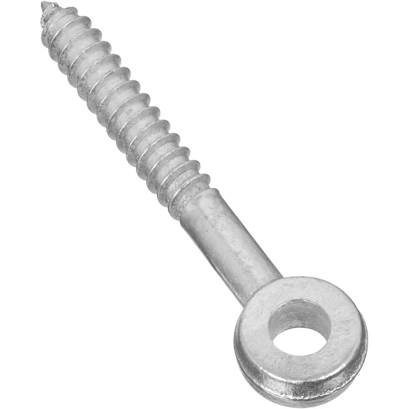 National Hardware 1.12 In. D X 5 In. L Zinc-Plated Steel Screw Eye 150 Lb 1 Pk