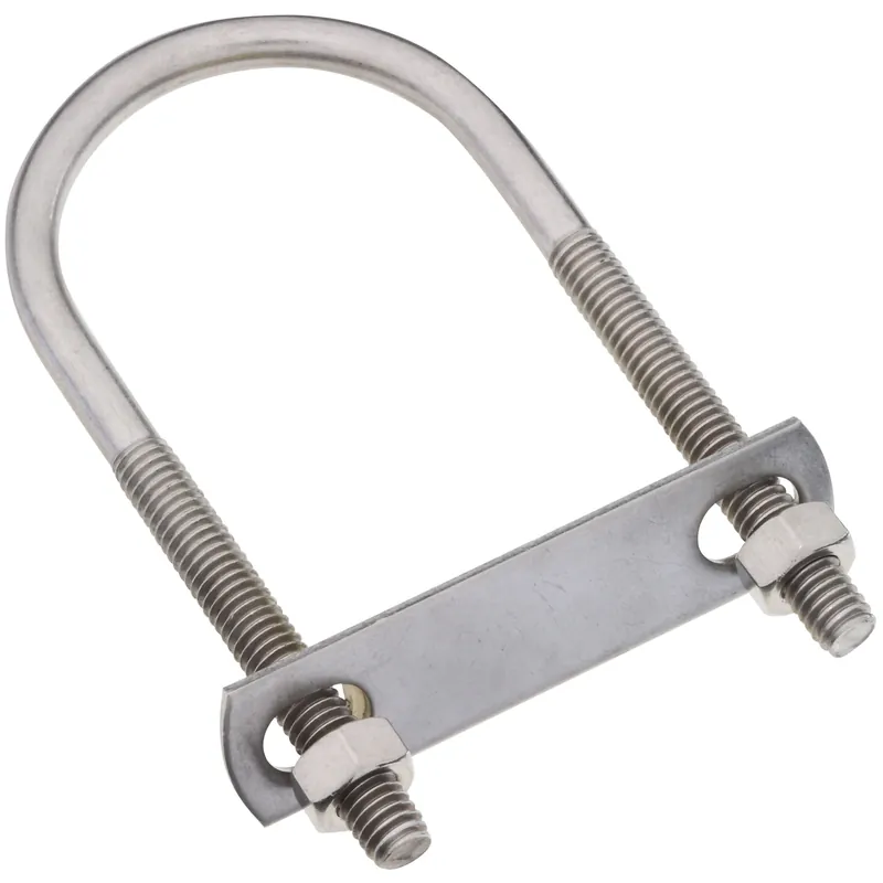 National Hardware 5/16 In. X 2 In. W X 4-1/2 In. L Coarse Stainless Steel U-Bolt