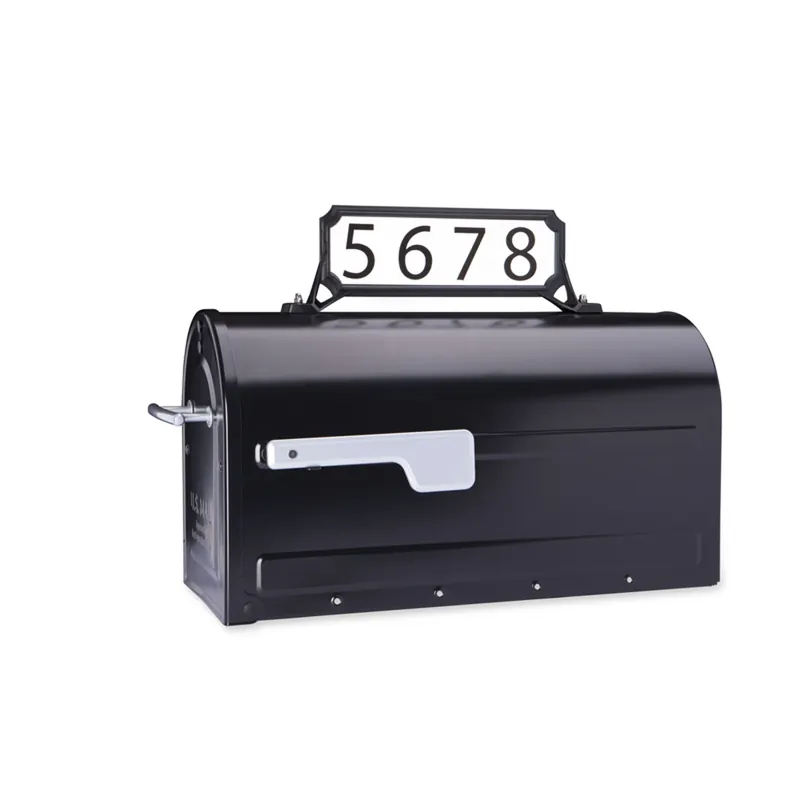 Black Plastic Manhattan Mailbox Name/address Kit Model 3460b-10