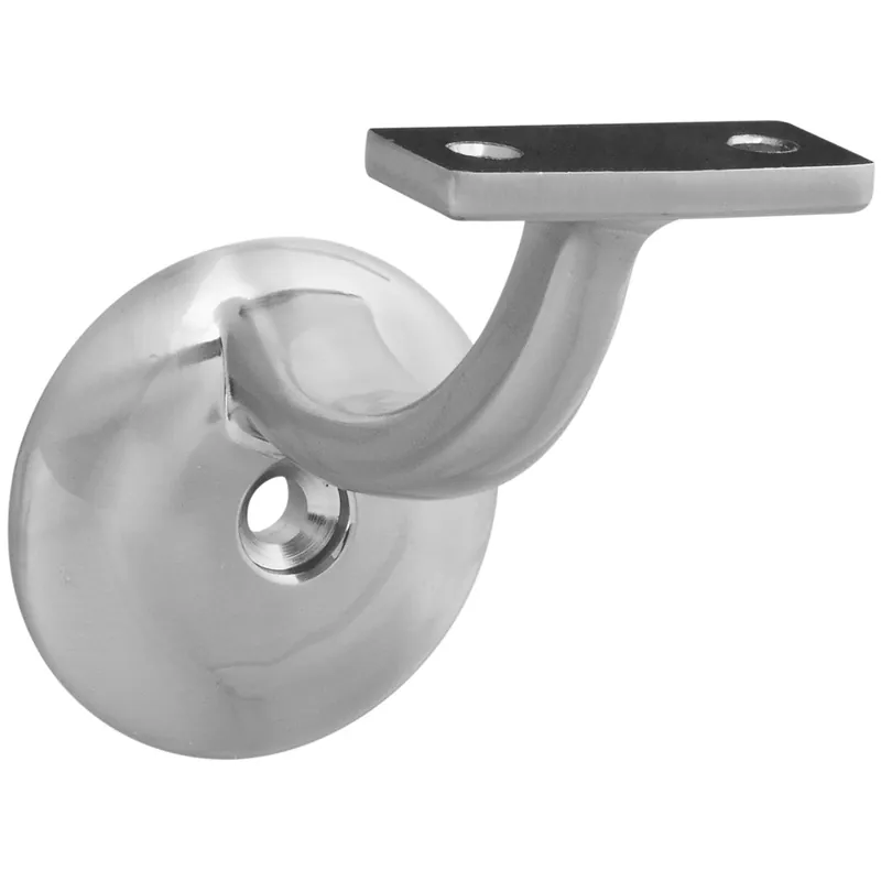 1-Pc. Handrail Bracket, Satin Nickel