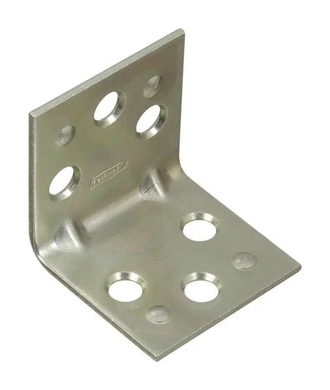 National Hardware 1-1/2 In. H X 1-1/2 In. W X 0.07 In. D Steel Inside Corner Brace