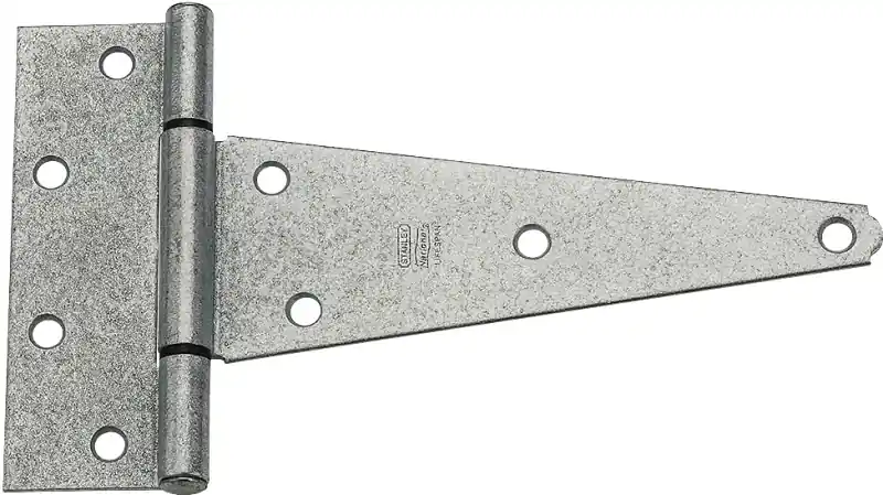 National Hardware 8 In. L Galvanized Extra Heavy Duty T-Hinge 2 Pk