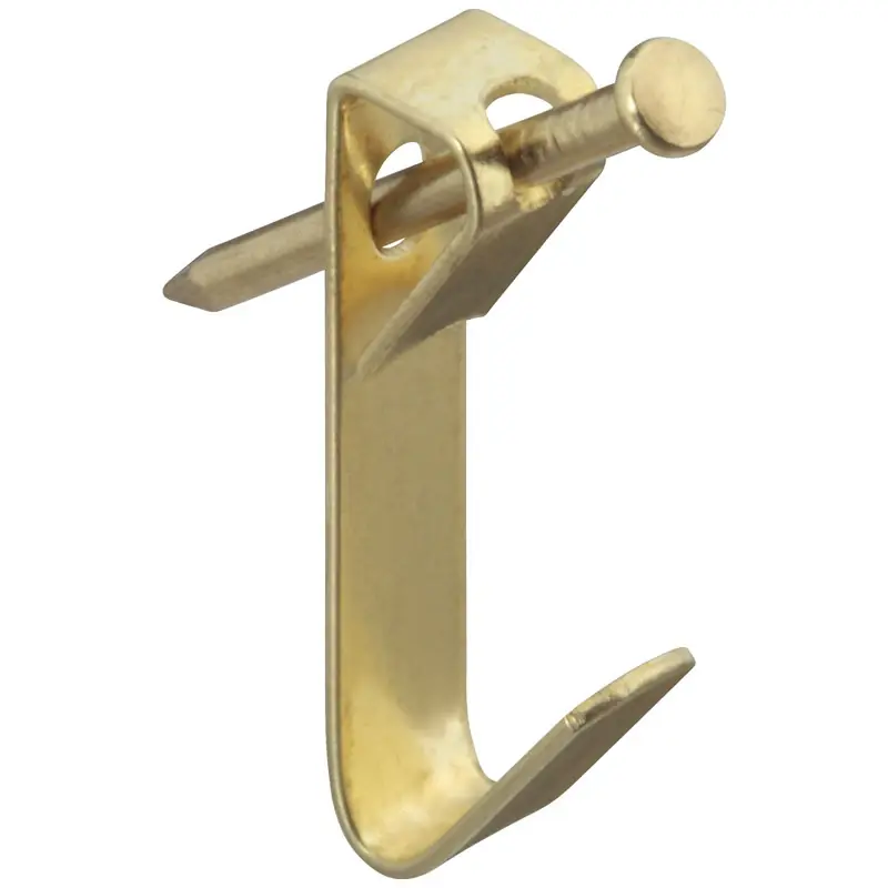 National Hardware Brass-Plated Picture Hanger 10 Lb 10 Pk