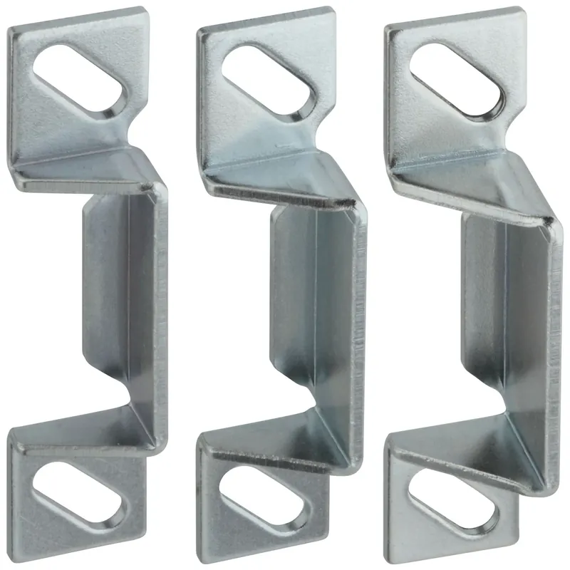 National Hardware Zinc-Plated Aluminum Door Strike 1 Pk