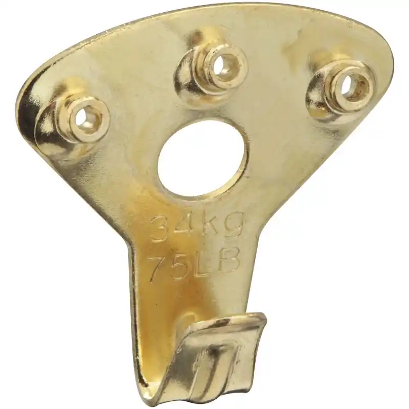 National Hardware Brass-Plated Picture Hanger 75 Lb 1 Pk
