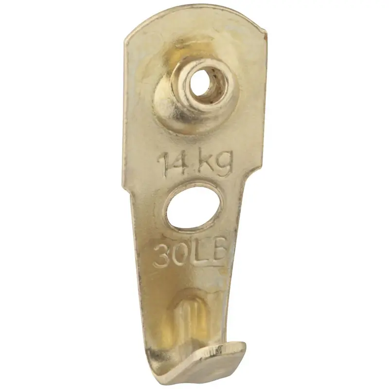 National Hardware Brass-Plated Picture Hanger 30 Lb 4 Pk