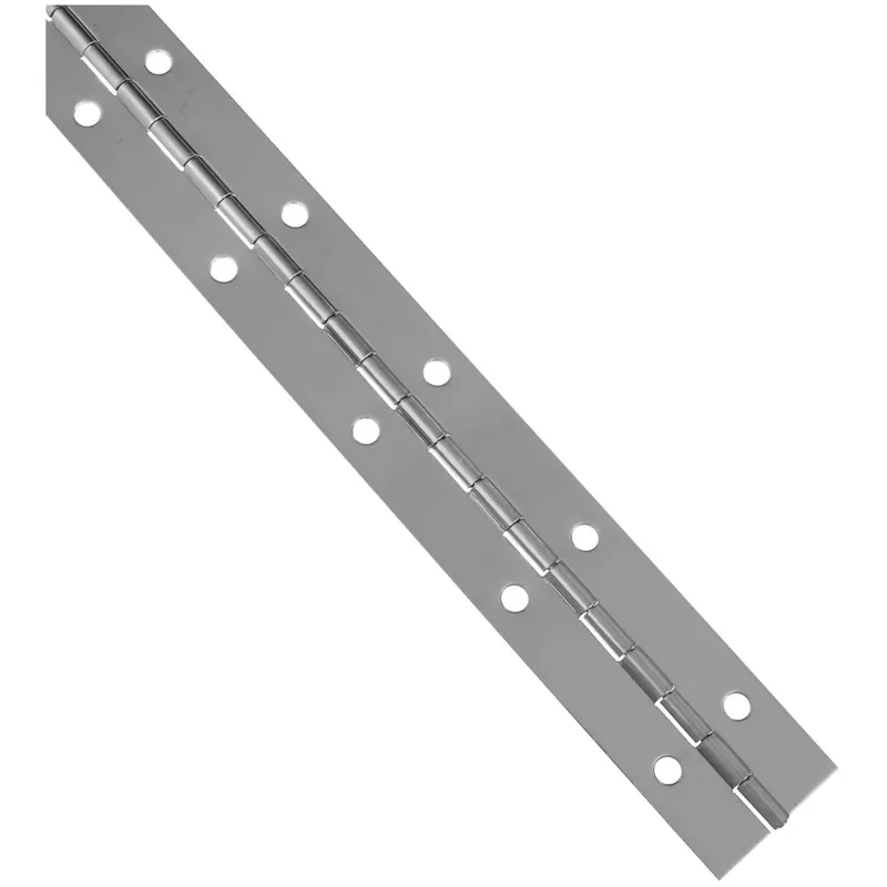 National Hardware 12 In. L Stainless Steel Continuous Hinge 1 Pk