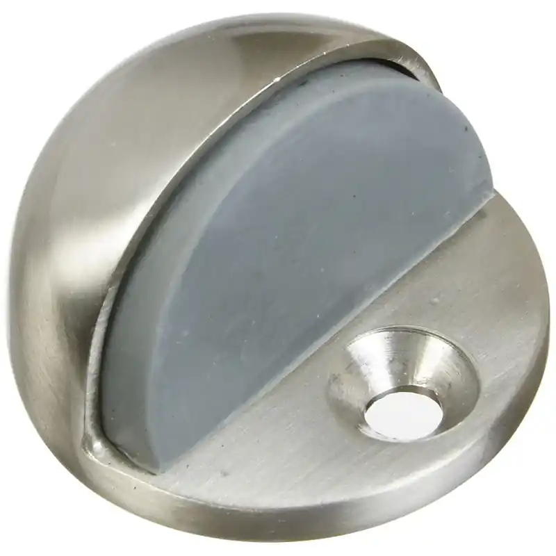 Door Stop, Satin Nickel
