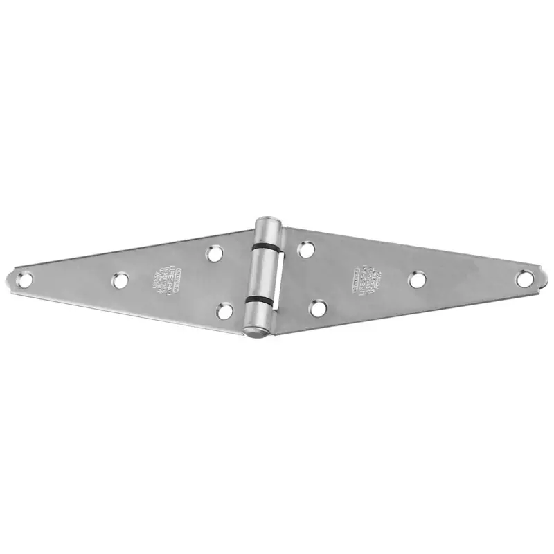 National Hardware 6 In. L Zinc-Plated Heavy Strap Hinge 1 Pk