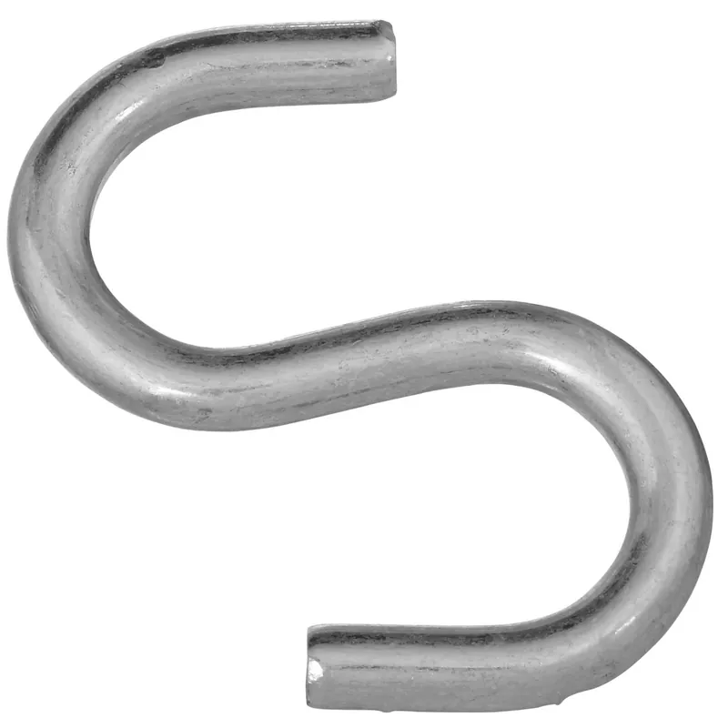 National Hardware Medium Zinc-Plated Steel 3 In. L S-Hook 120 Lb 1 Pk