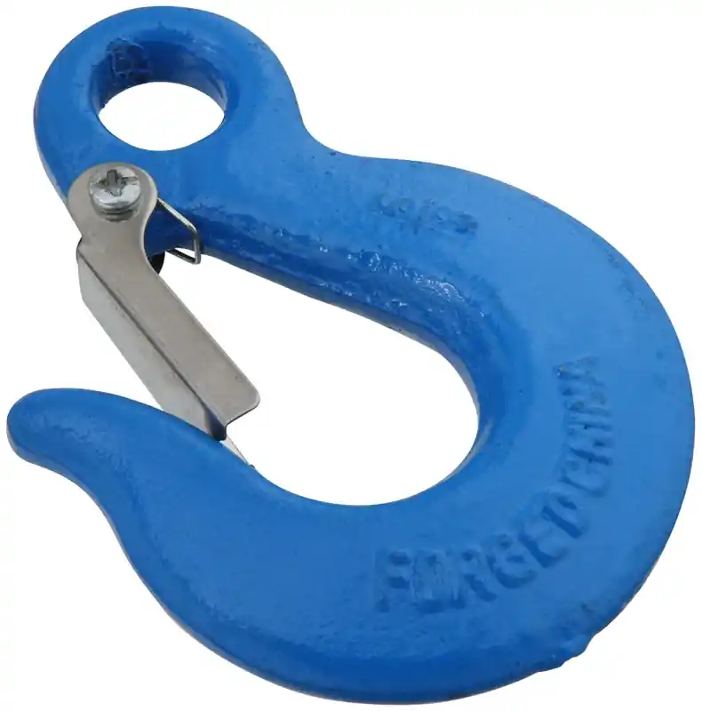 Eye Slip Hook, Blue, 5/16 In.