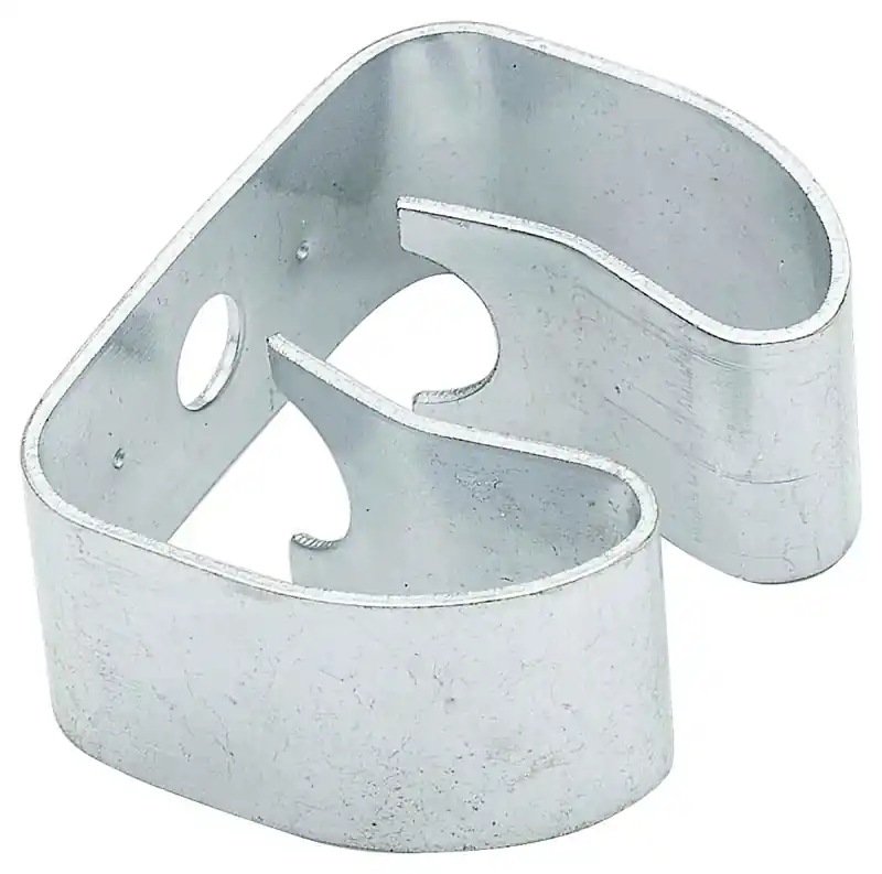 National Hardware 1.5 In. L Zinc-Plated Silver Steel Medium Grip Clamp Organizer 5 Lb. Cap. 4 Pk