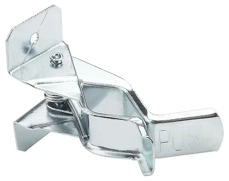 National Hardware Zinc-Plated Silver Steel Tool Storage Grip Clamp Organizer 5 Lb. Cap. 2 Pk