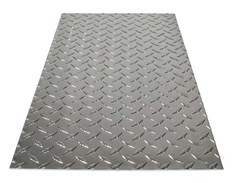 M-d Building Products 0.073 In. X 12 In. W X 24 In. L Bright Aluminum Diamond Tread Plate