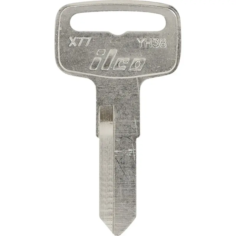 Keykrafter Universal Key Blank 2032 X77 Yh38 Double Sided Nickel-plated Brass